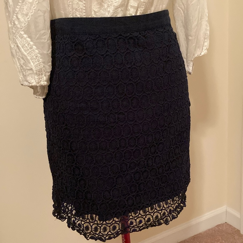 Dark Navy lace skirt